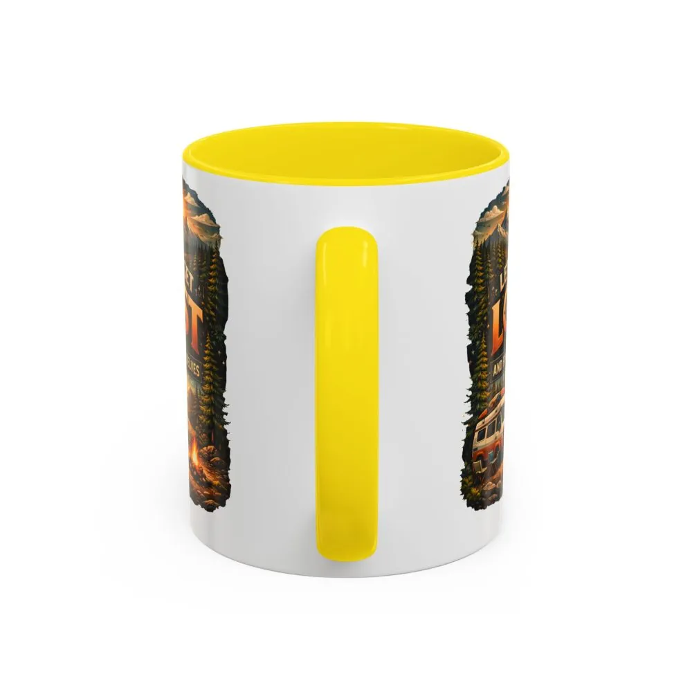 274764570552465334_2048.jpeg Accent Coffee Mug (11, 15oz) — "Let´s Get Lost And Find Ourselfs" Design Scenic-Line