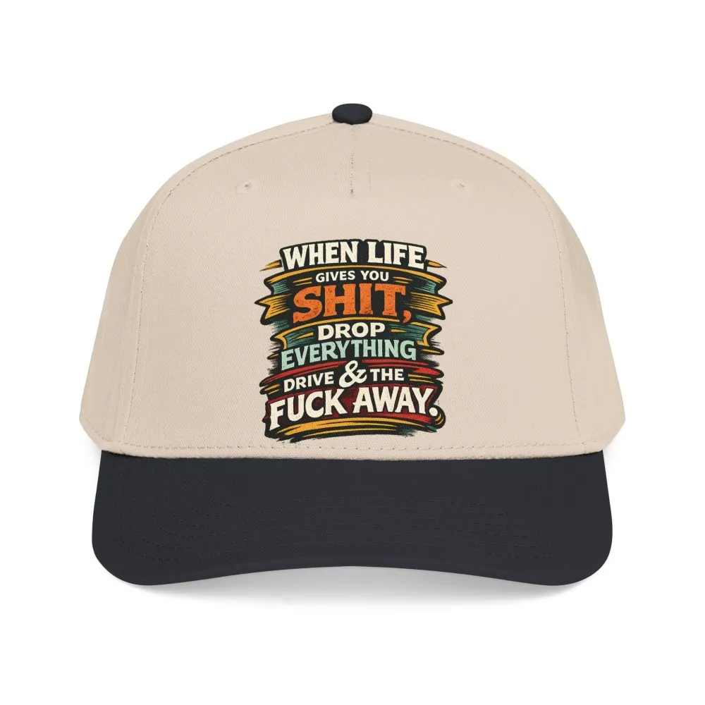 2760756401937137128_2048.jpeg Baseball Cap - "When Live Gives You Shit" Design F**K-Line