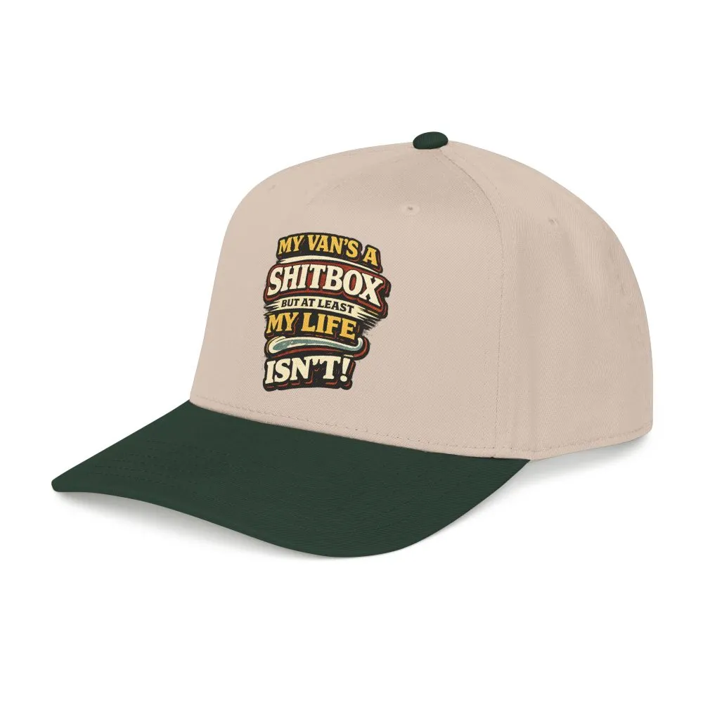 2846835740186794228_2048.jpeg Baseball Cap - "My Van`s A Shitbox" Design F**K-Line