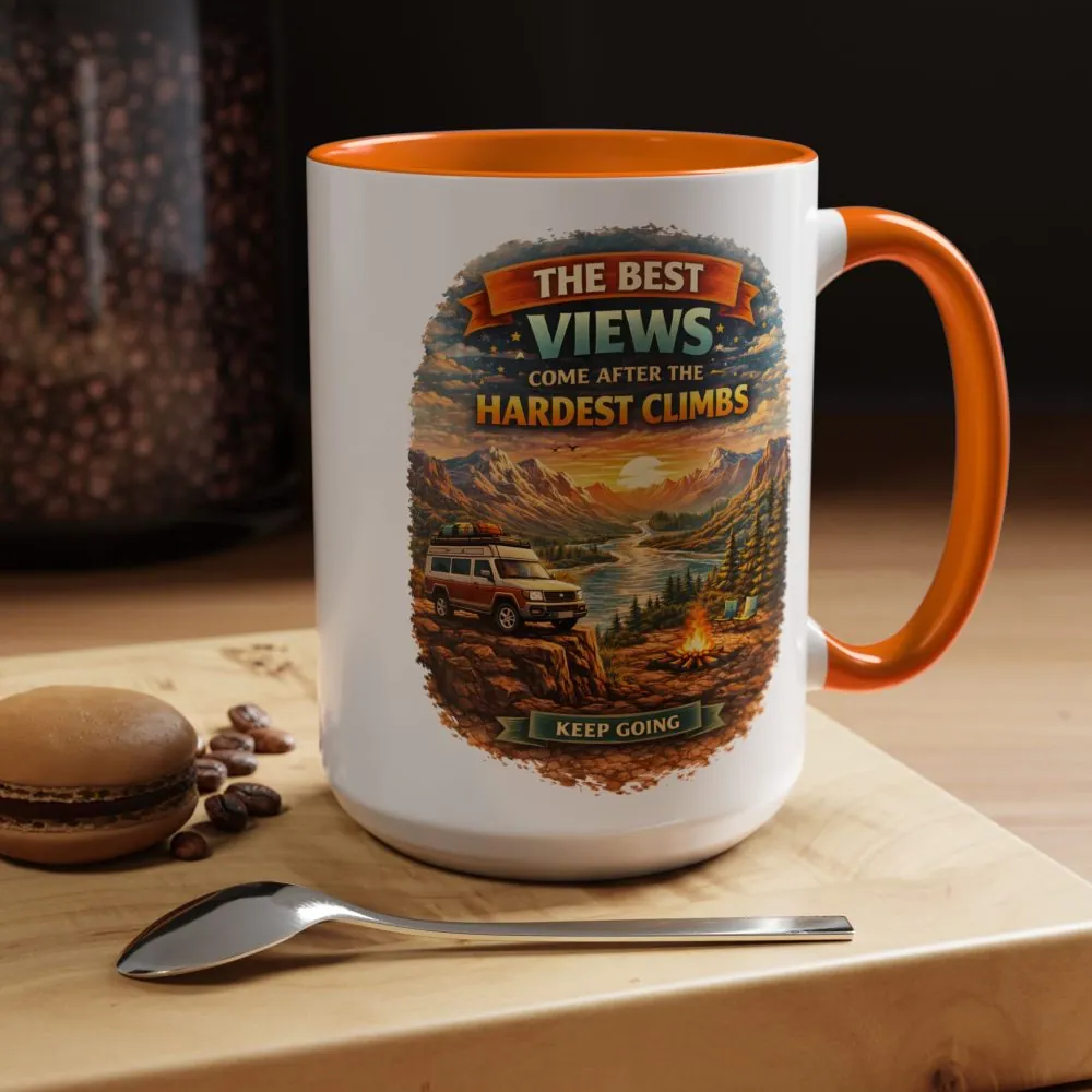 2874629848921590824_2048.jpeg Accent Coffee Mug (11, 15oz) — "The Best Views" Design Scenic-Line