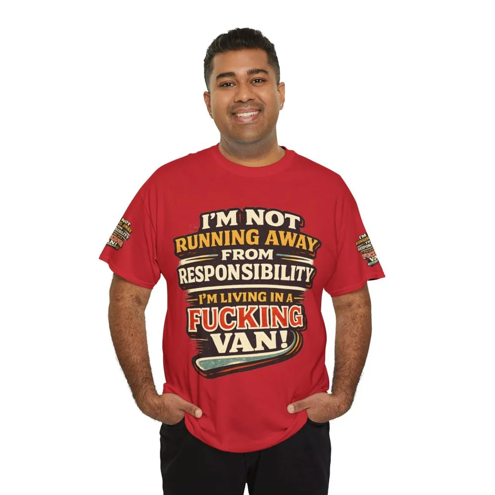2875438574953782753_2048.jpeg Unisex Heavy Cotton Tee — "I`m Not running Away" Design F**K-Line