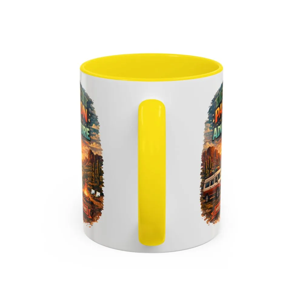 2899665509964694700_2048.jpeg Accent Coffee Mug (11, 15oz) — "Turn Passion Into Adventure" Design Scenic-Line
