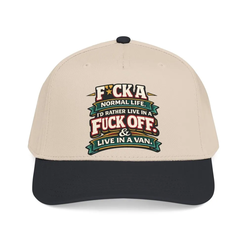 Baseball Cap - "Fuck A Normal Life" Design F**K-Line