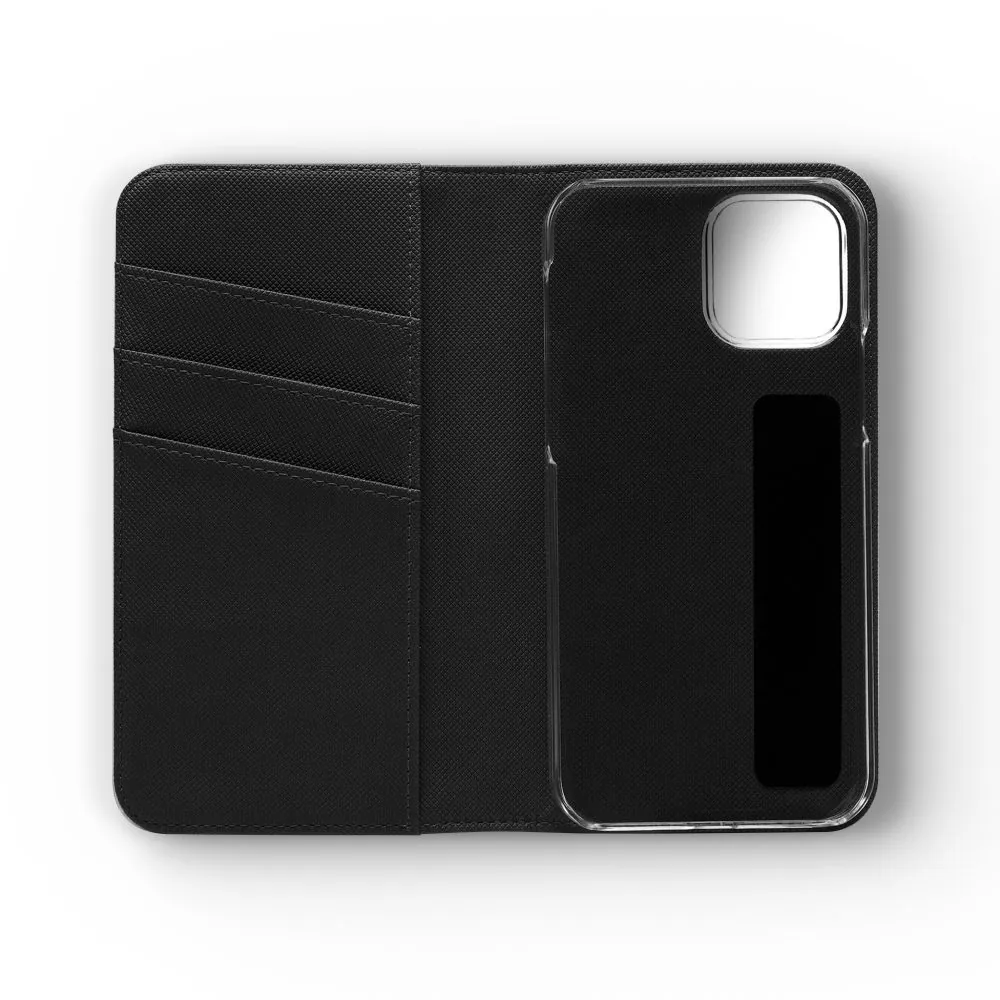 Flip Phone Case — "Adventure Awaits, Fuel Your Journey, Not the WiFi" Wallet Cover