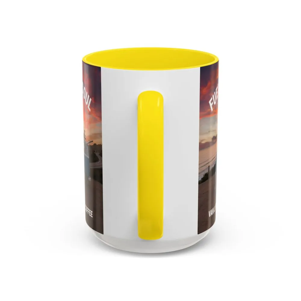 Accent Coffee Mug (11, 15oz) — "Fuel for the Soul"