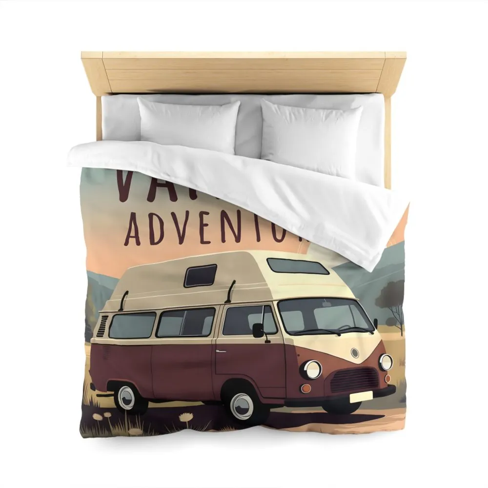 2938051850362584104_2048.jpeg Duvet Cover - 'Vanlife Adventures' Retro Camper Bedding