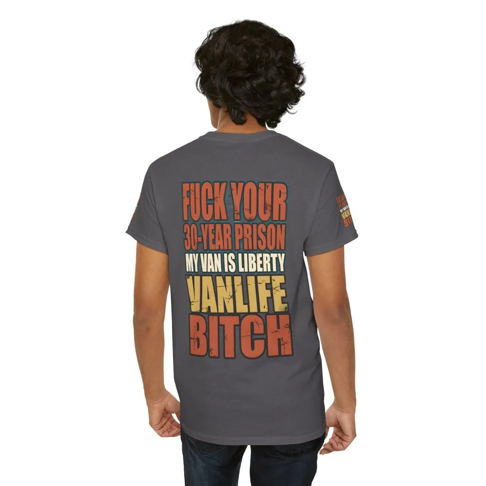 Unisex Heavy Cotton Tee — "Fuck Your 30 Year" Design F**K-Line