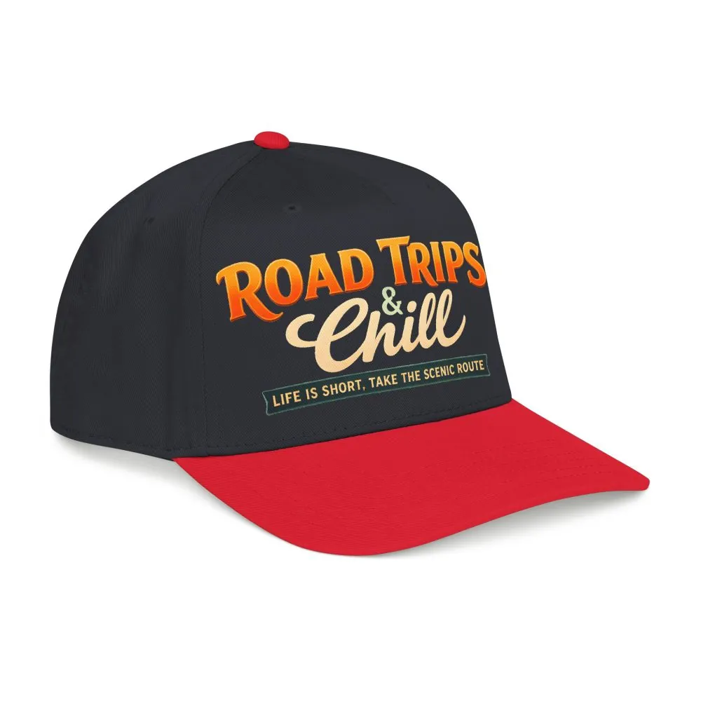 2955025230154287629_2048.jpeg Baseball Cap - "Road Trips And Chill" Design Scenic-Line