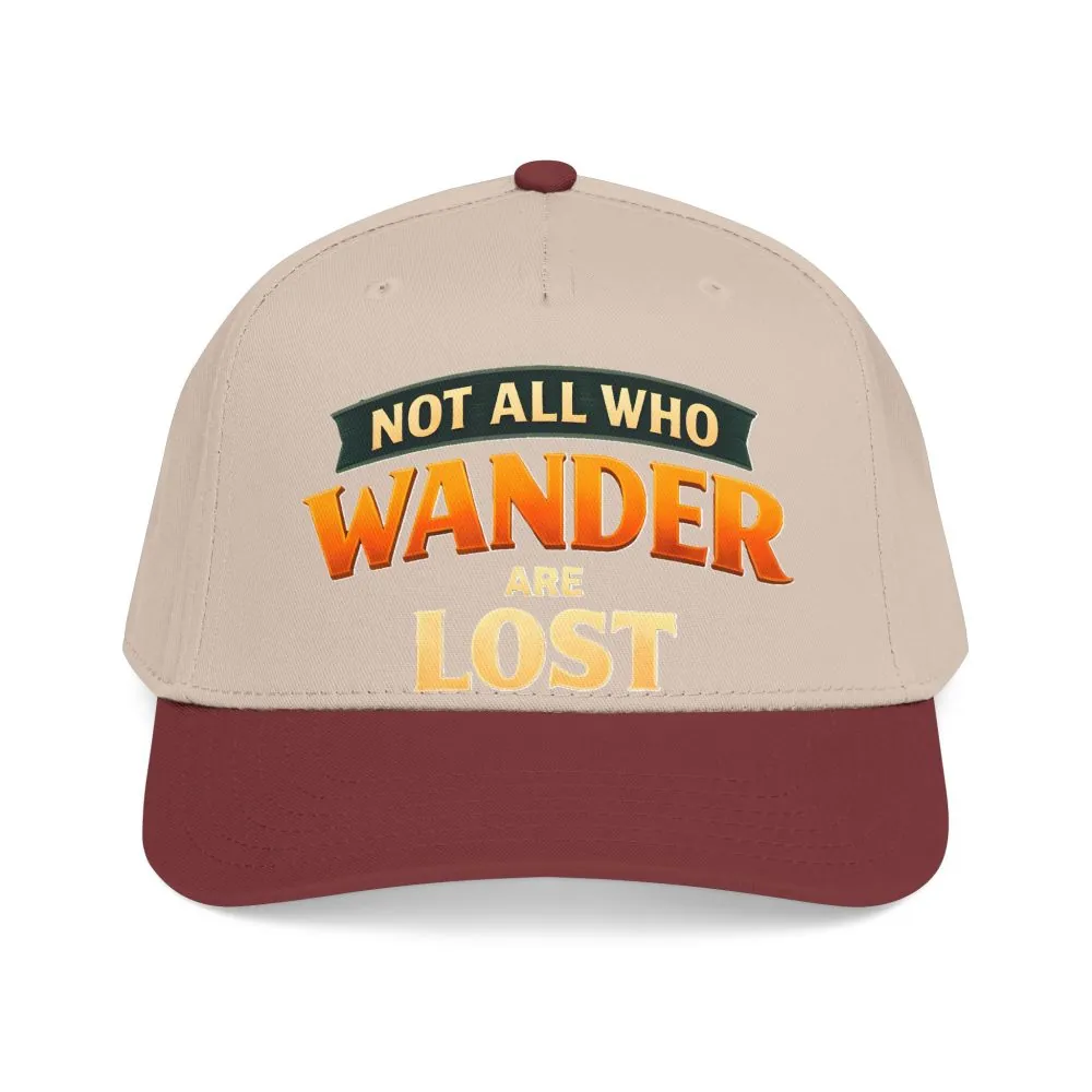 2959904759534344237_2048.jpeg Baseball Cap - "Not All Who Wander Are Lost" Design Scenic-Line