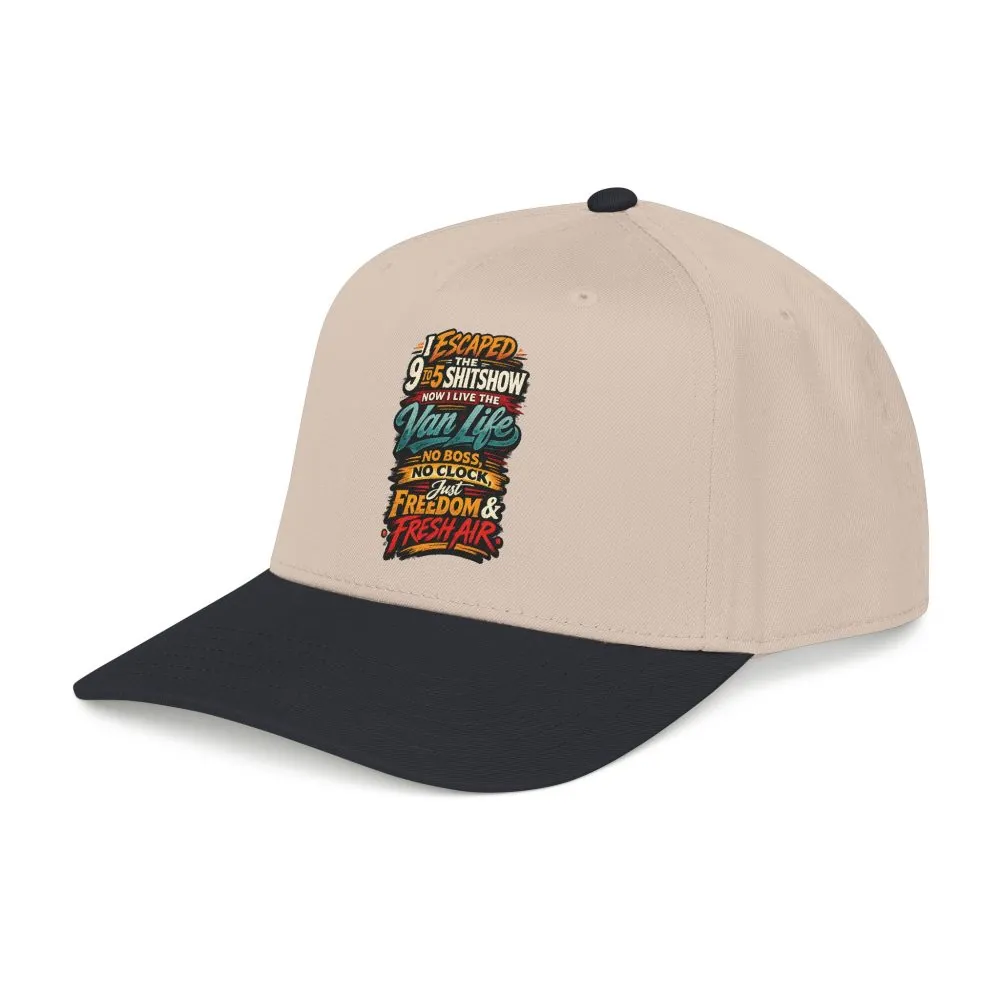 2960054730737677218_2048.jpeg Baseball Cap - "I Escaped The 9 To 5" Design F**K-Line