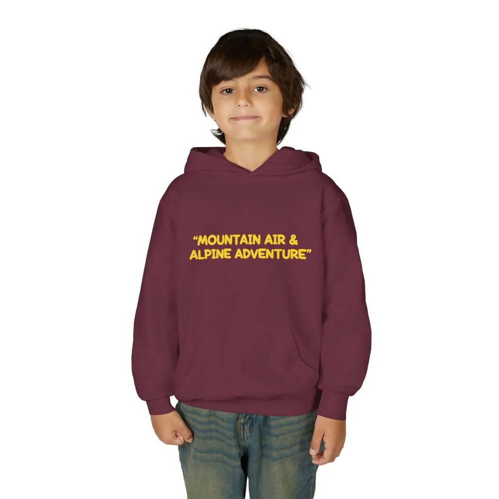 2961460402138384830_2048.jpeg Youth Hoodie(Gildan) – "Mountain Air-Alpine Adventure" (Design Sitcom-Line)