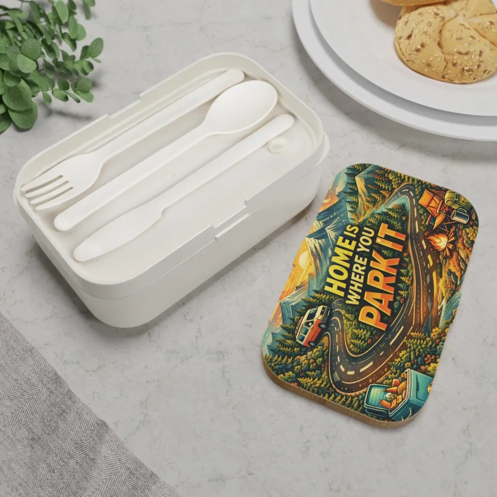 3004048208103653422_2048.jpeg Adventure Camper Bento Box — "Home Is Where You Park It" Camping Bento Box