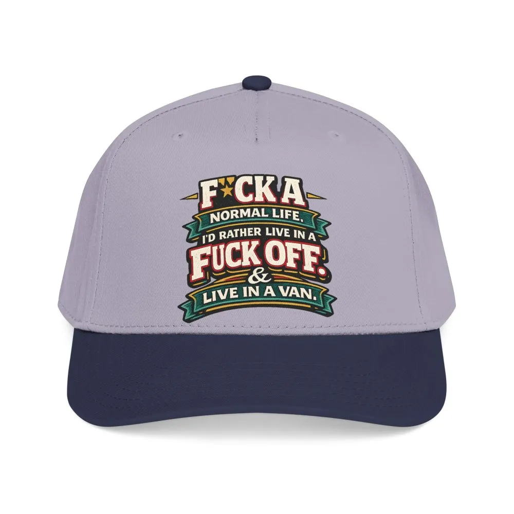 Baseball Cap - "Fuck A Normal Life" Design F**K-Line