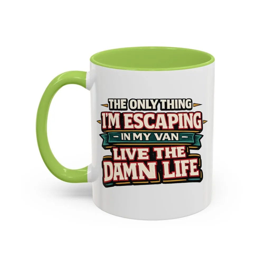 3012923282047670908_2048.jpeg Accent Coffee Mug (11, 15oz) — "The Only Thing I´m Escaping" Design F**K-Line