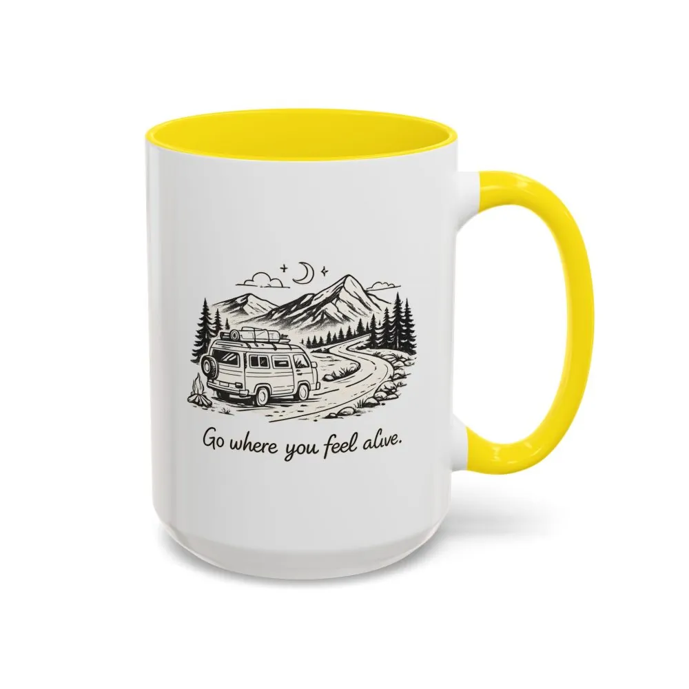 3093124086185911351_2048.jpeg Accent Coffee Mug (11, 15oz) — "Go Where You Feel Alive" Design Minimal-Line