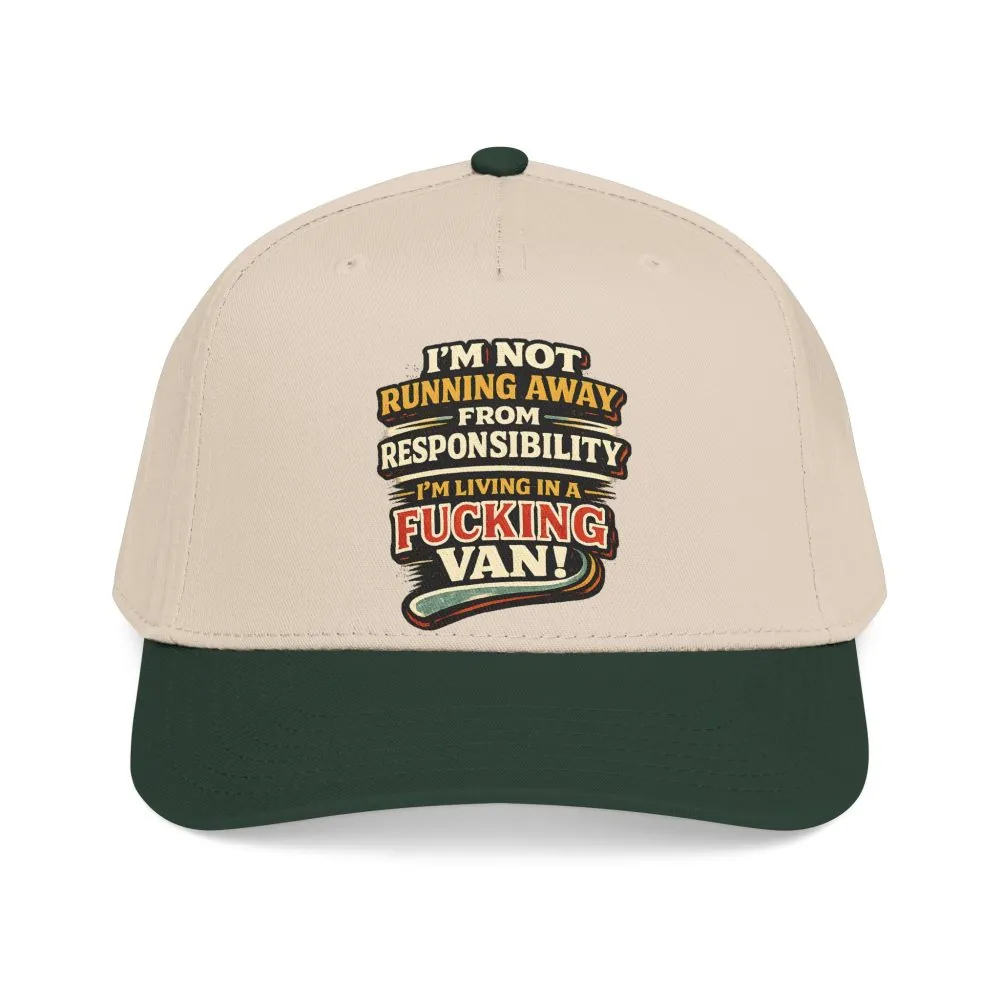 3107422243196480986_2048.jpeg Baseball Cap - "I`m Not running Away" Design F**K-Line