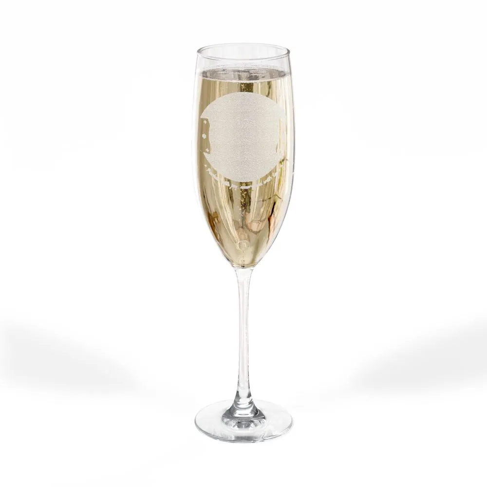 3125903214596695953_2048.jpeg Engraved 8oz Champagne Flute — "Happ Camper - Christmas Wishes"