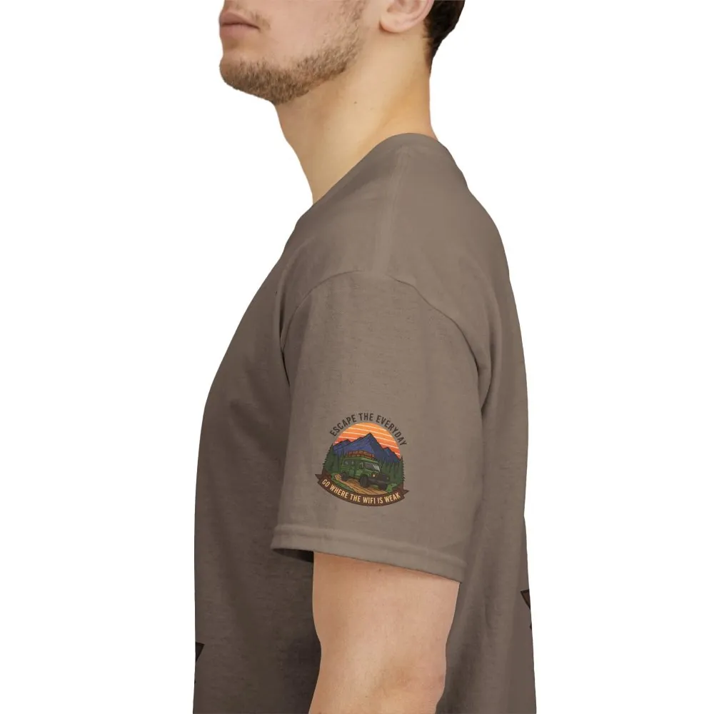 3135622528953668937_2048.jpeg Unisex Heavy Cotton Tee — "Go Where the WiFi Is Weak" Adventure Shirt