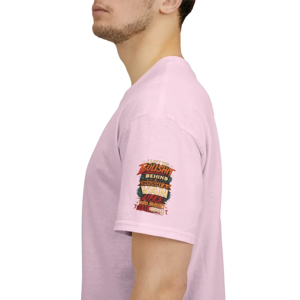 3162097791562039937_2048.jpeg Unisex Heavy Cotton Tee — "I Left The Bullshit" Design F**K-Line
