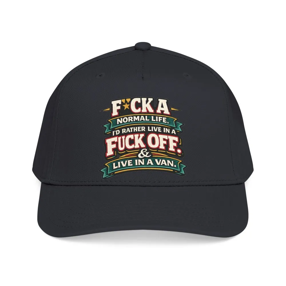 Baseball Cap - "Fuck A Normal Life" Design F**K-Line