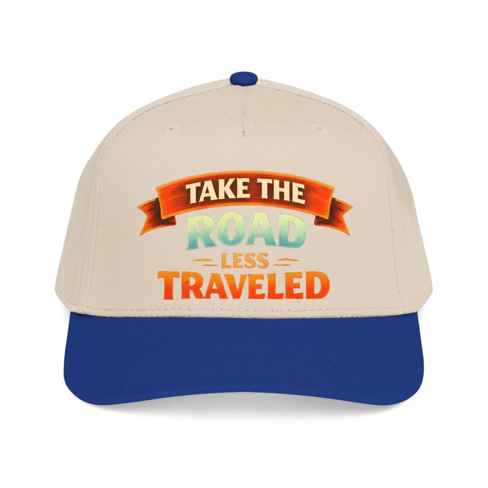 3237716769332239887_2048.jpeg Baseball Cap - "Take The Road Less Traveled" Design Scenic-Line