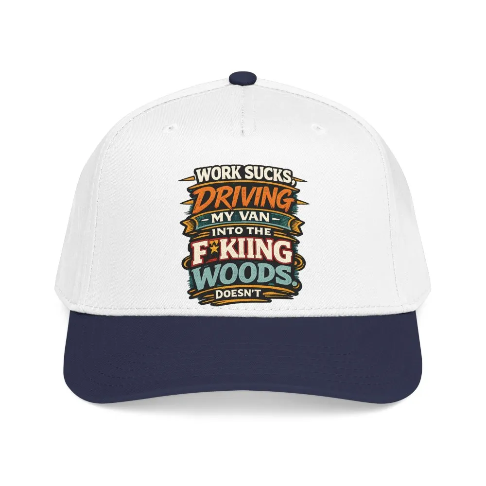 Baseball Cap - "Work Sucks" Design F**K-Line