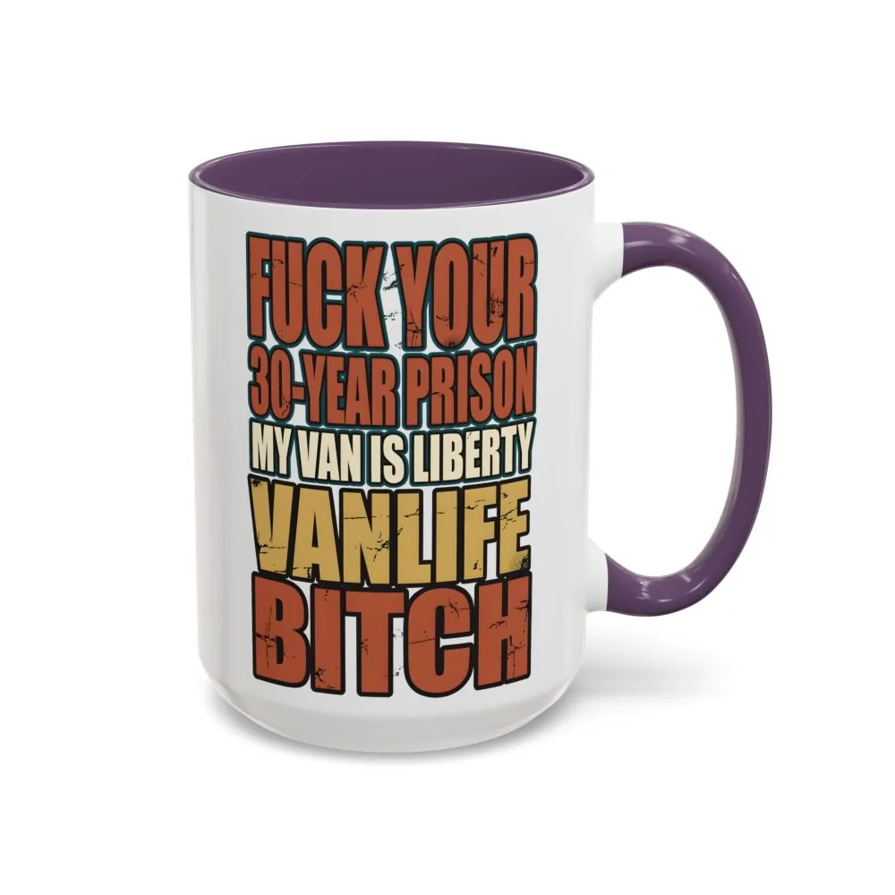 3272924565621148161_2048.jpeg Accent Coffee Mug (11, 15oz) — "Fuck Your 30 Year" Design F**K-Line