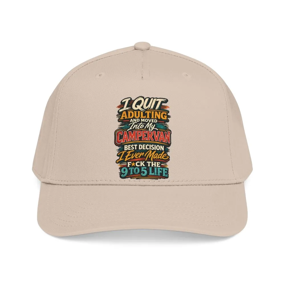 Baseball Cap - "I Quit Adulting" Design F**K-Line