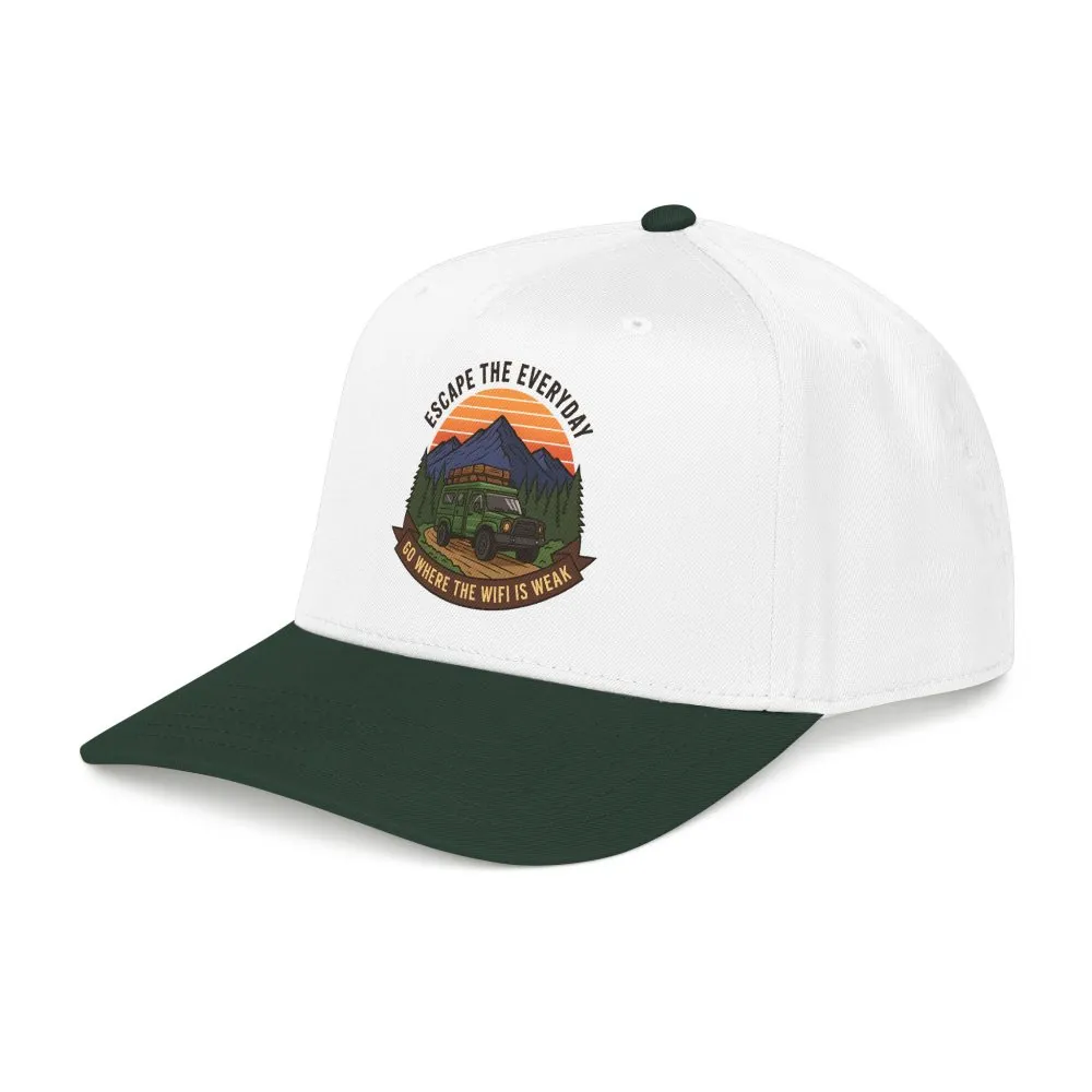 Baseball Cap - 'Escape the Everyday' Off-Road Adventure Hat