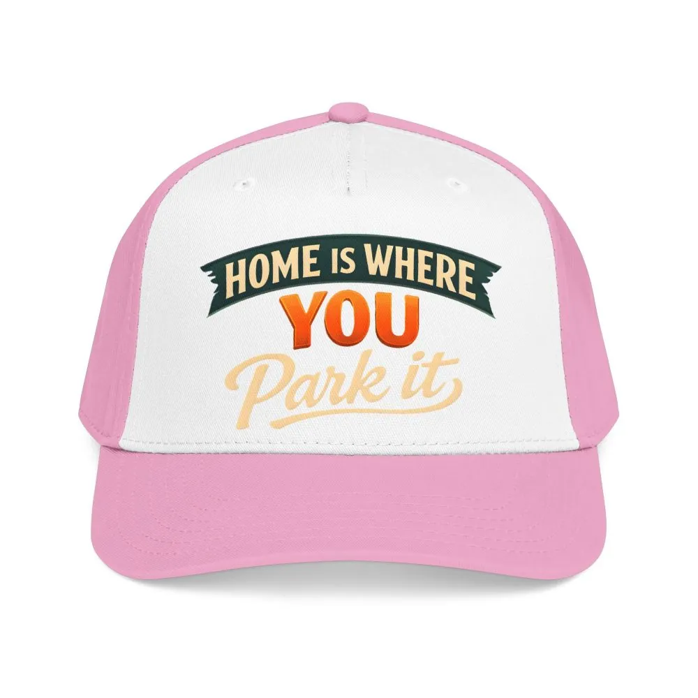 3296734538338190980_2048.jpeg Baseball Cap - "Home Is where You Park It" Design Scenic-Line