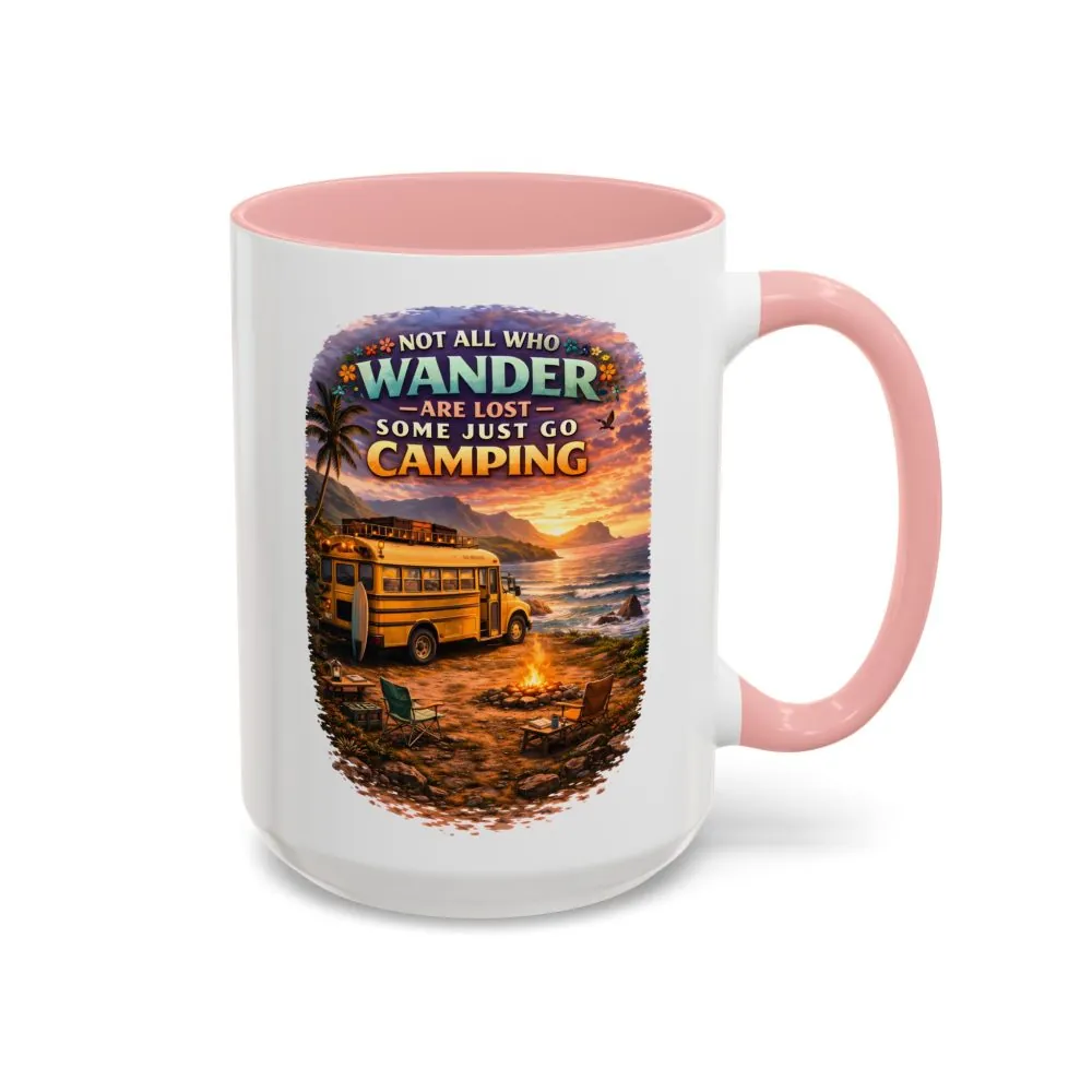3299534393016648409_2048.jpeg Accent Coffee Mug (11, 15oz) — "Not All Who Wander Are Lost" Design Scenic-Line