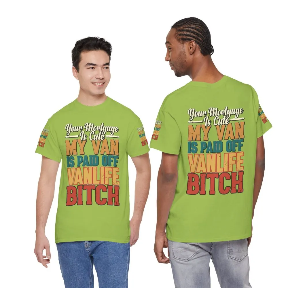 3325014879725714269_2048.jpeg Unisex Heavy Cotton Tee — "Your Mortgage Is Cute" Design F**K-Line