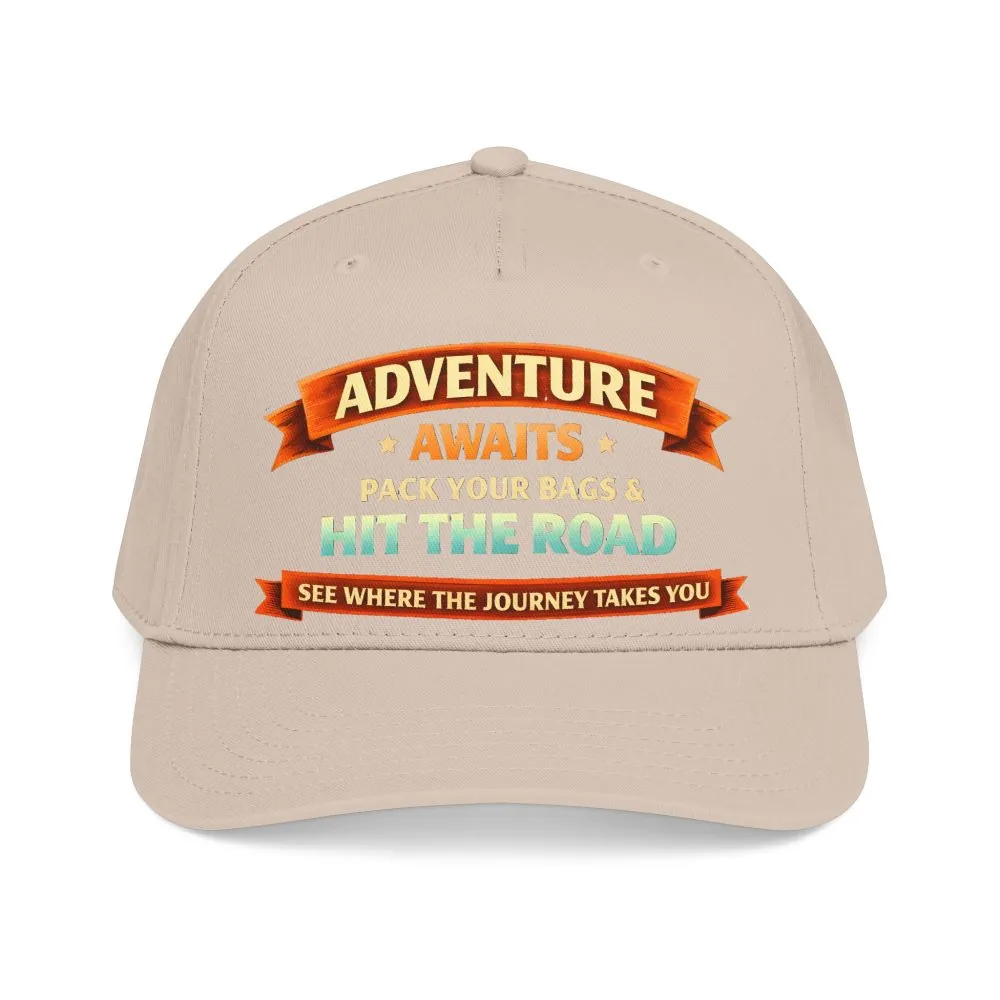 3336448712716770168_2048.jpeg Baseball Cap - "Adventure Awaits-Pack Your Bags" Design Scenic-Line