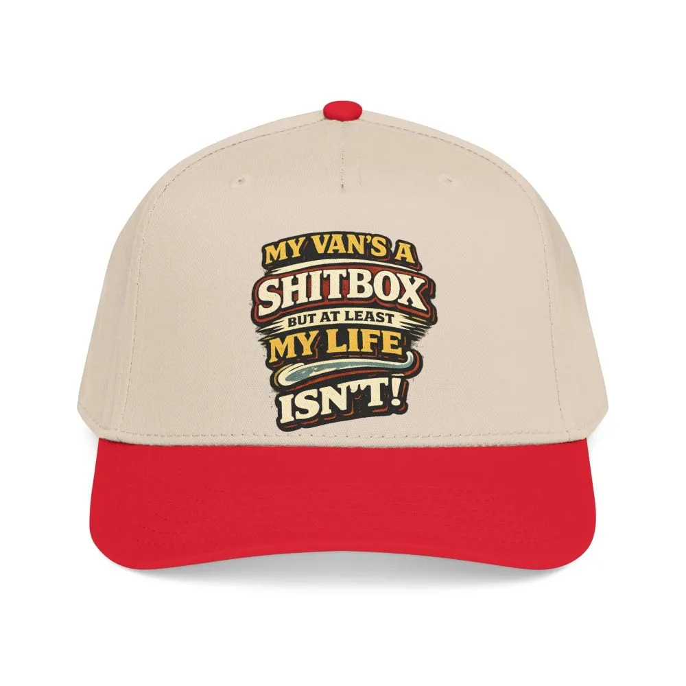 3367360407731043984_2048.jpeg Baseball Cap - "My Van`s A Shitbox" Design F**K-Line