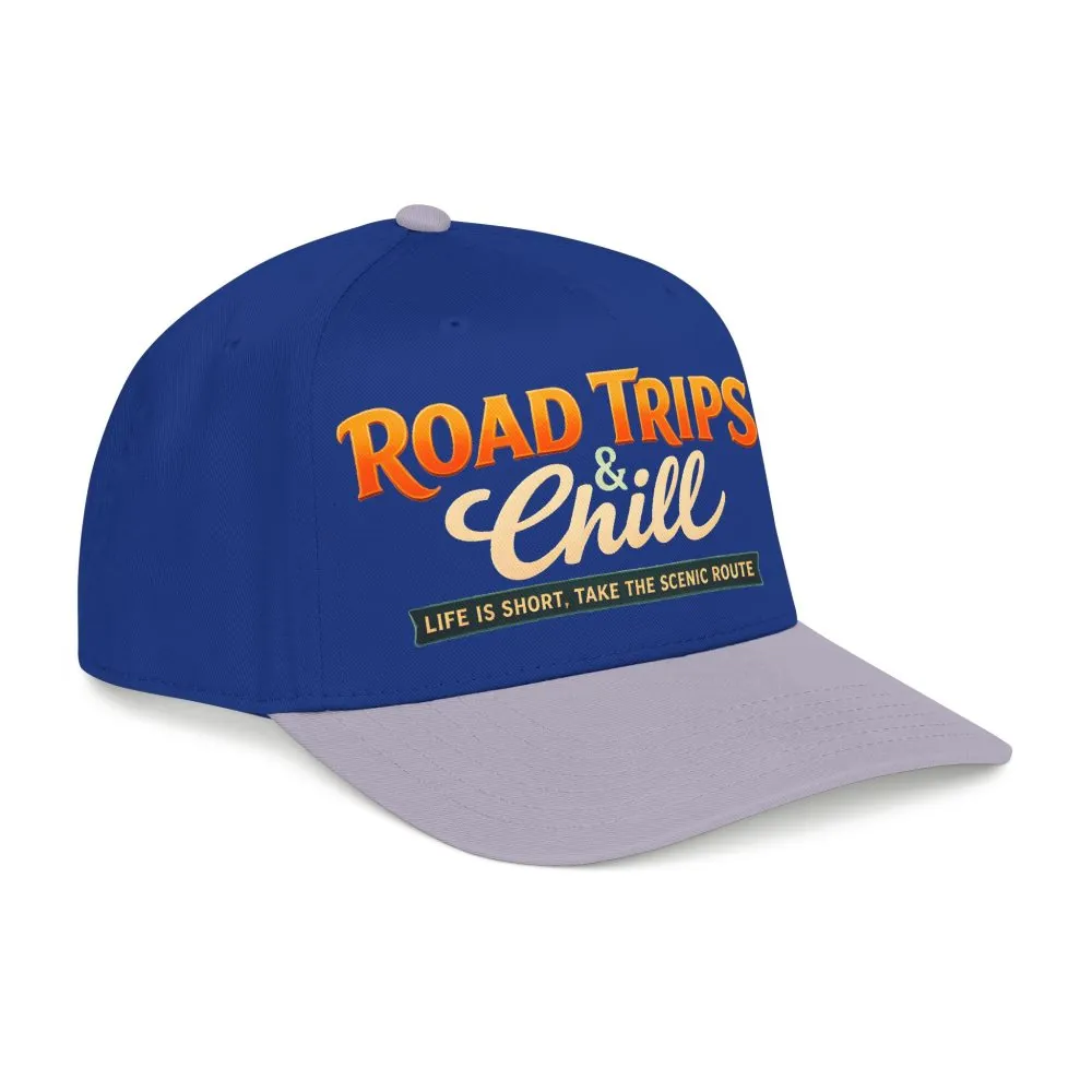 3400073296578450373_2048.jpeg Baseball Cap - "Road Trips And Chill" Design Scenic-Line
