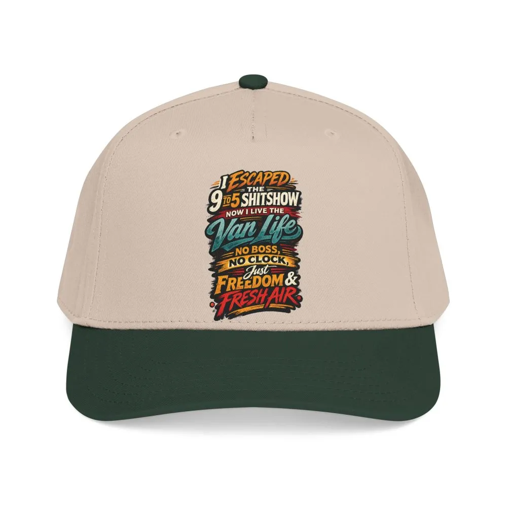 3410346869337523585_2048.jpeg Baseball Cap - "I Escaped The 9 To 5" Design F**K-Line