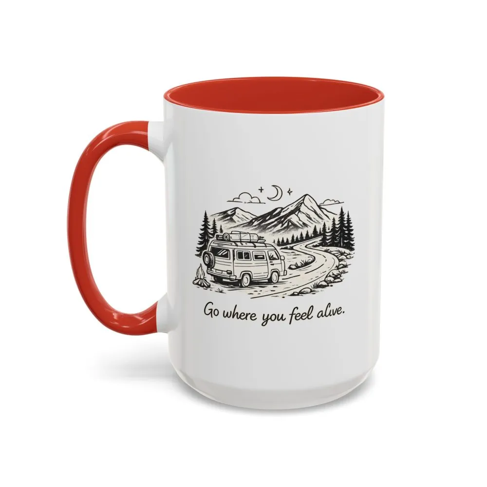 3417407903707325978_2048.jpeg Accent Coffee Mug (11, 15oz) — "Go Where You Feel Alive" Design Minimal-Line