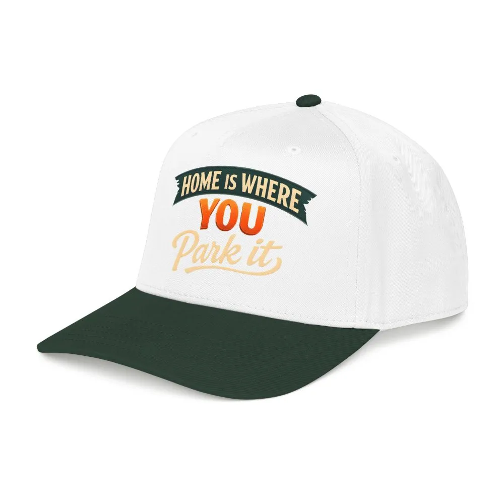 3494977968738515750_2048.jpeg Baseball Cap - "Home Is where You Park It" Design Scenic-Line