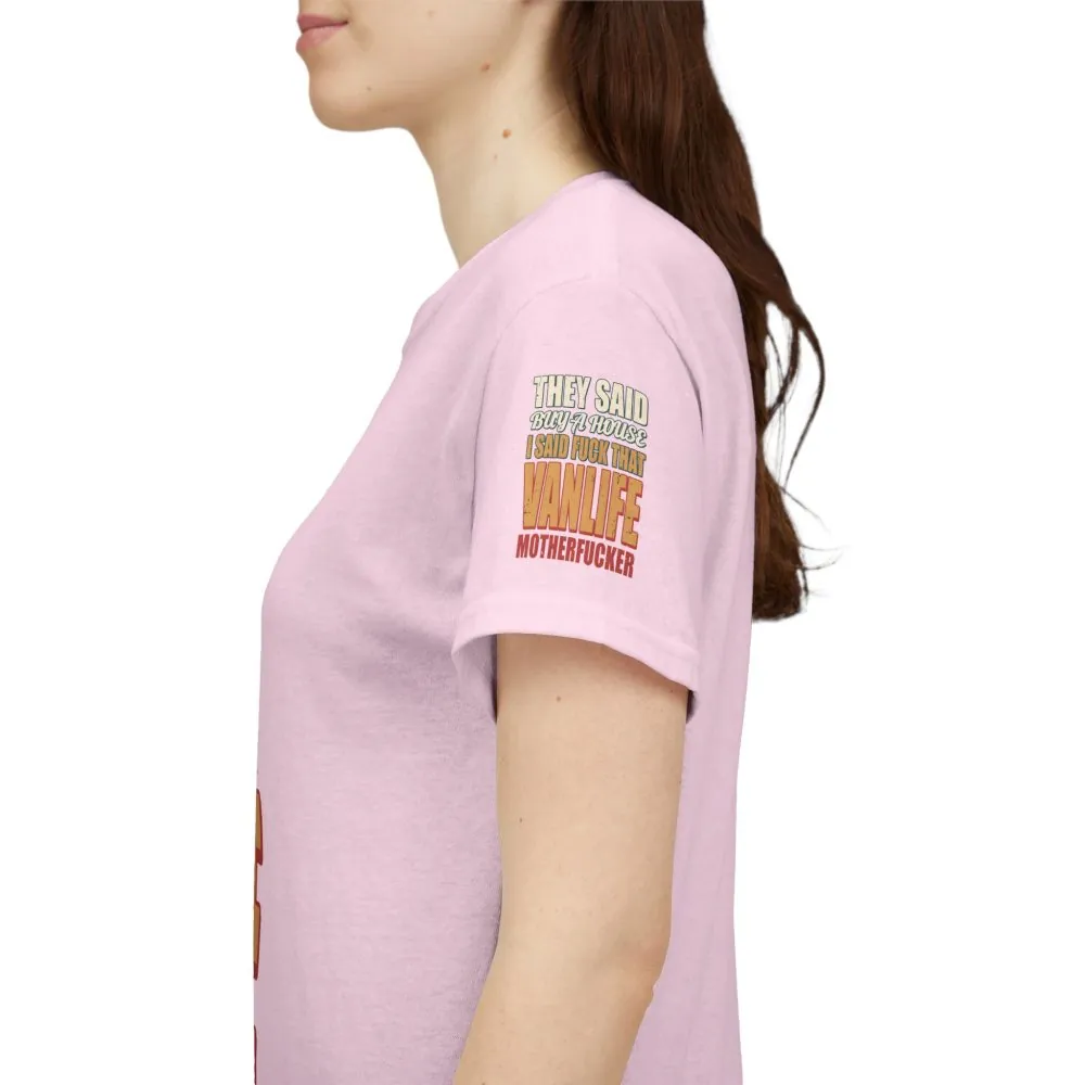 3517562258703981401_2048.jpeg Unisex Heavy Cotton Tee — "They Said Buy A House" Design F**K-Line
