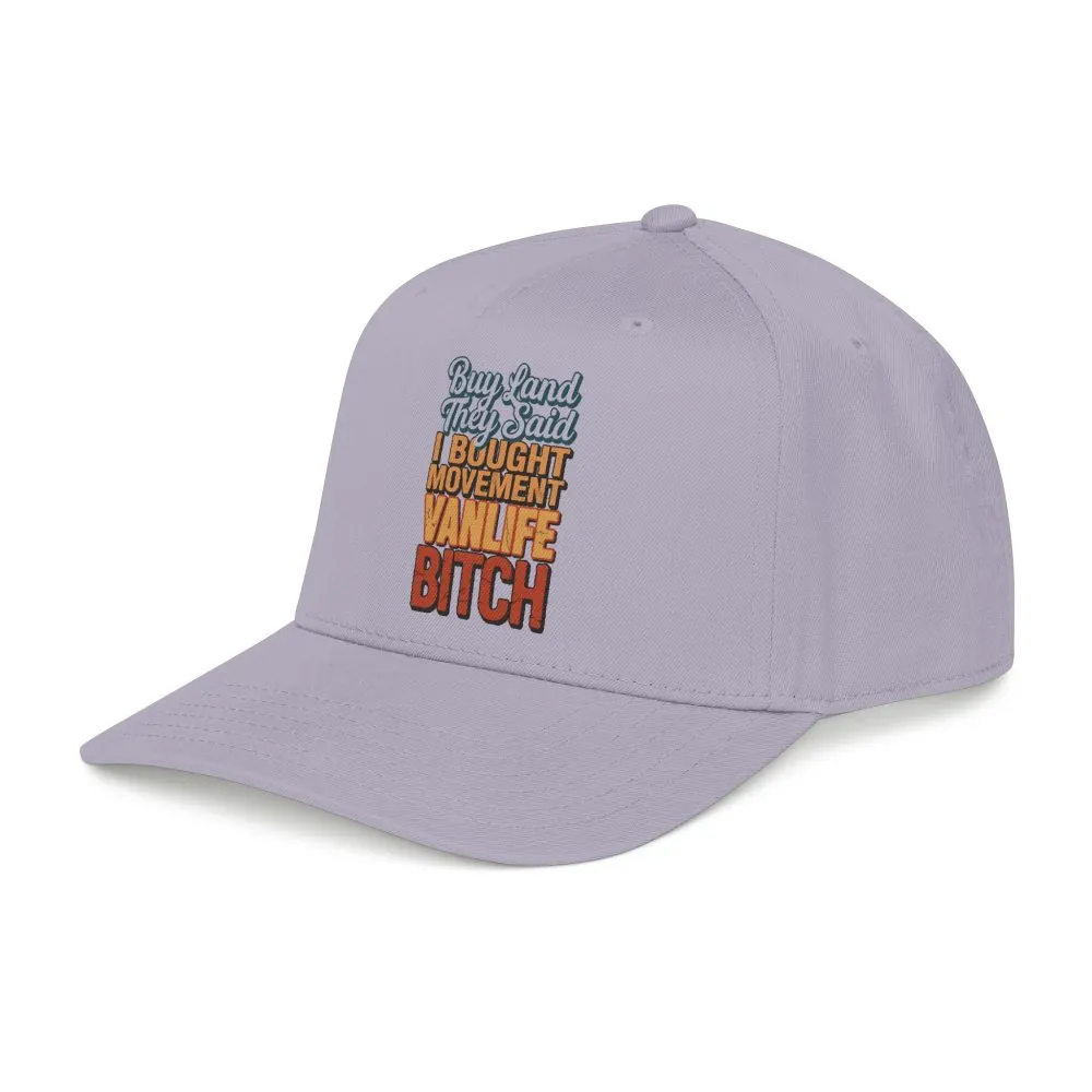 Baseball Cap - "Buy Land They Said" Design F**K-Line