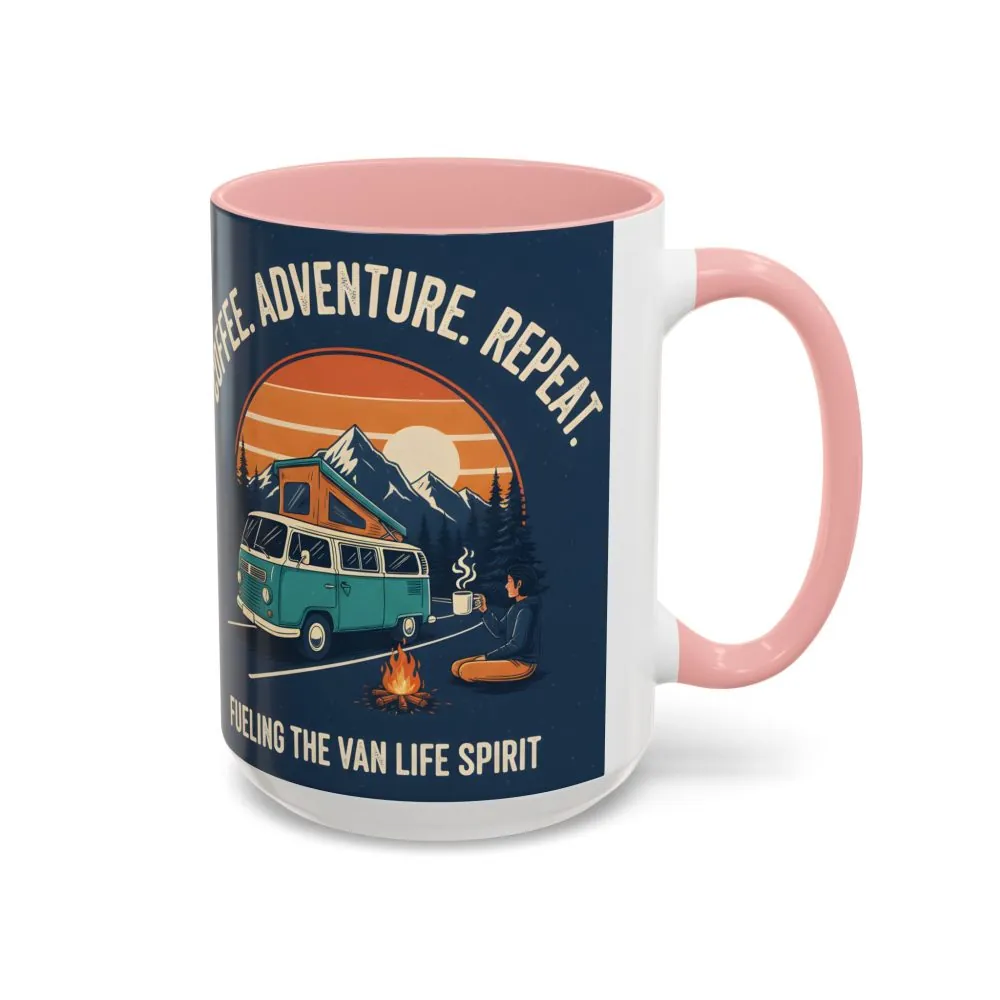 3522551545477520813_2048.jpeg Accent Coffee Mug (11, 15oz) - "Coffee. Adventure. Repeat."