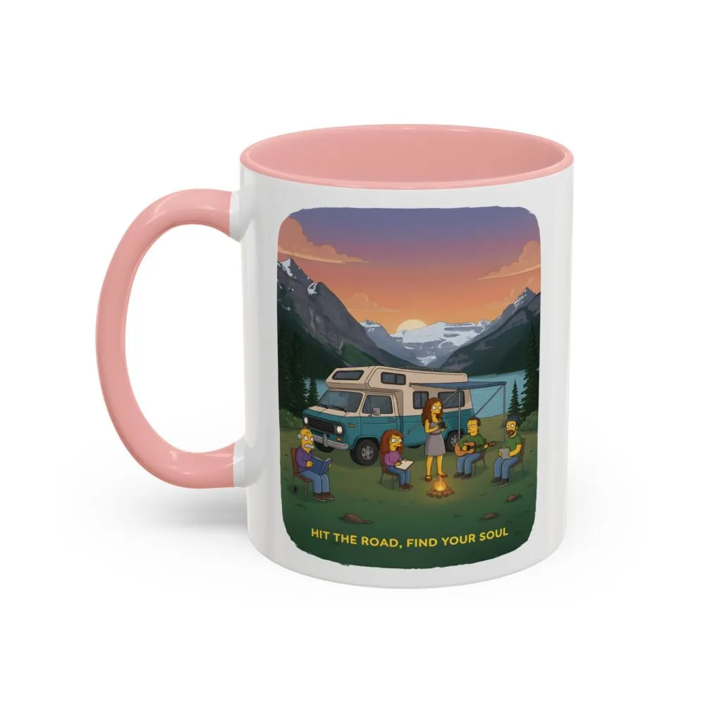 3523892620698586247_2048.jpeg Accent Coffee Mug (11, 15oz) — "Hit The Road-Find Your Soul" Design Sitcom-Line