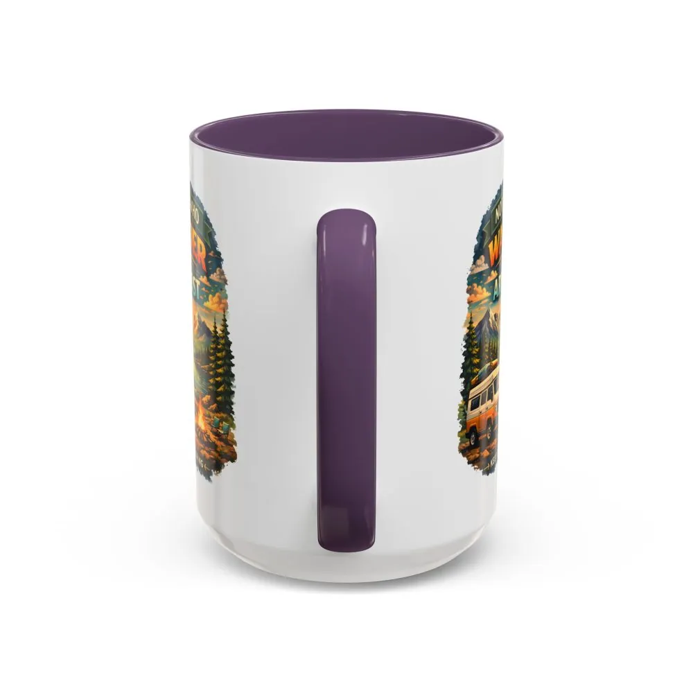 3545626323625753198_2048.jpeg Accent Coffee Mug (11, 15oz) — "Not All Who Wander Are Lost" Design Scenic-Line