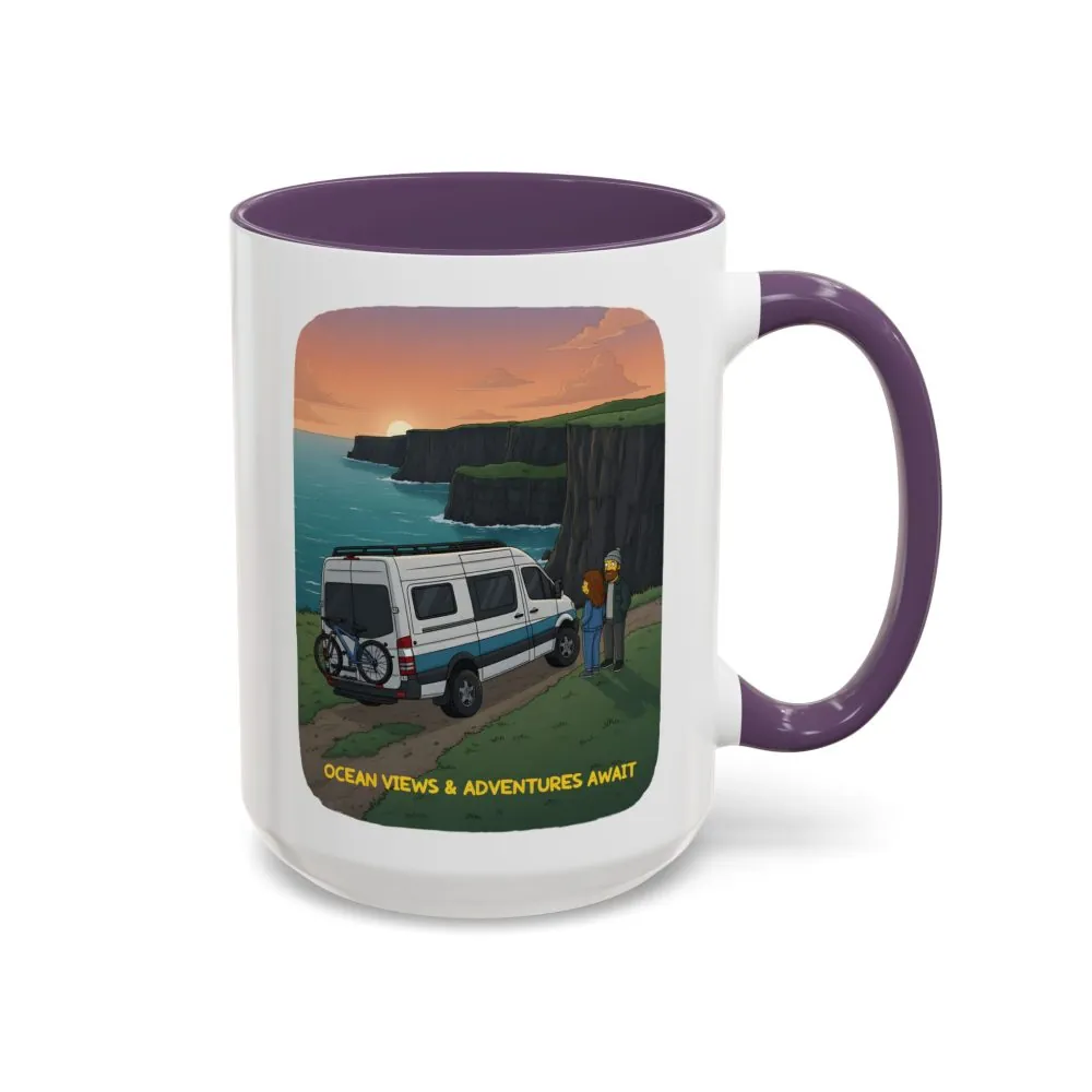 3551149385135613312_2048.jpeg Accent Coffee Mug (11, 15oz) — "Ocean Views-Adventures Awaits" Design Sitcom-Line