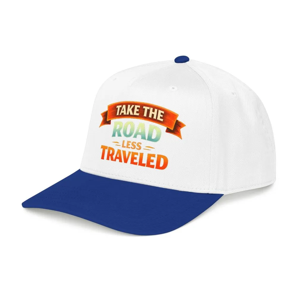 3561225362770828164_2048.jpeg Baseball Cap - "Take The Road Less Traveled" Design Scenic-Line