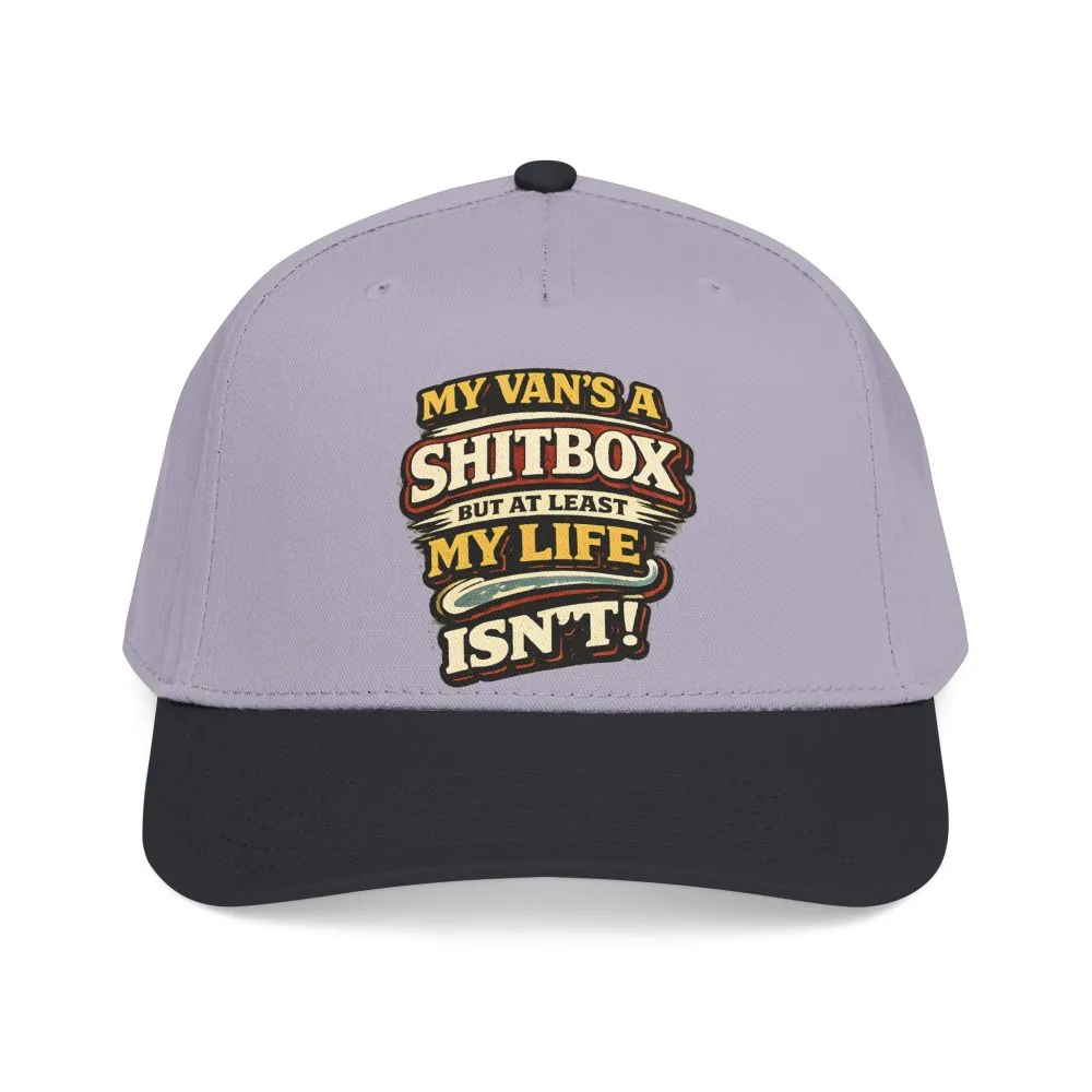 3608511128671924162_2048.jpeg Baseball Cap - "My Van`s A Shitbox" Design F**K-Line
