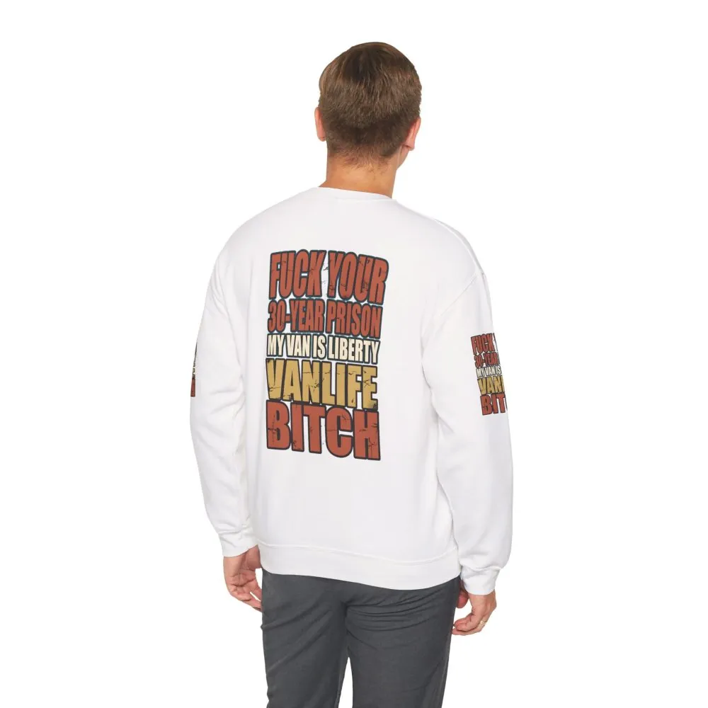 3648546504322806597_2048.jpeg Unisex Heavy Blend™ Crewneck Sweatshirt — "Fuck Your 30 Year" Design F**K-Line