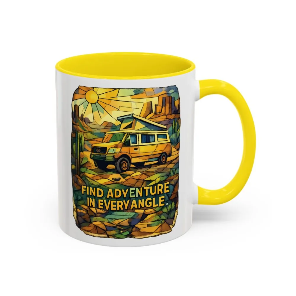 3739297136537820751_2048.jpeg Accent Coffee Mug (11, 15oz) — "Find Adventure In Every Corner" Design Cubic-Line