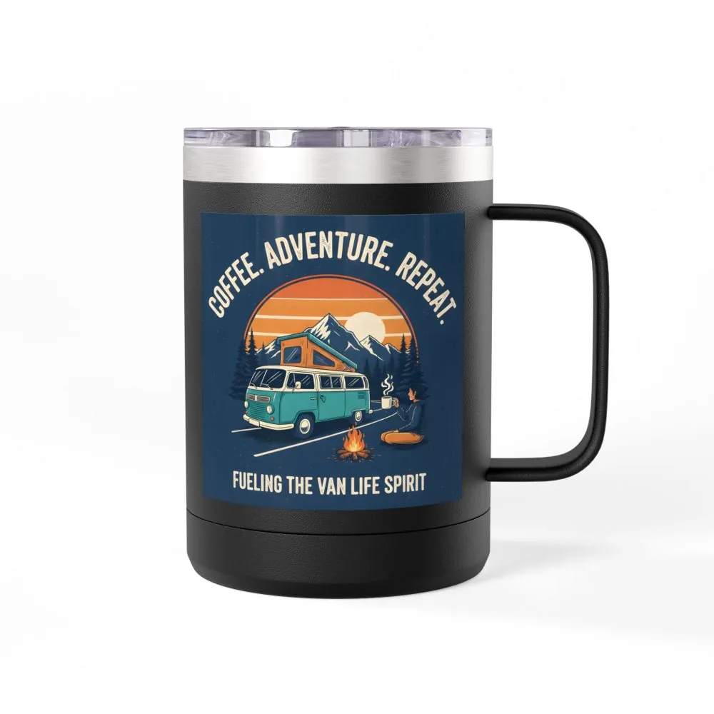 3739493798384478716_2048.jpeg Coffee Mug Tumbler, 15oz — “Coffee. Adventure. Repeat.”