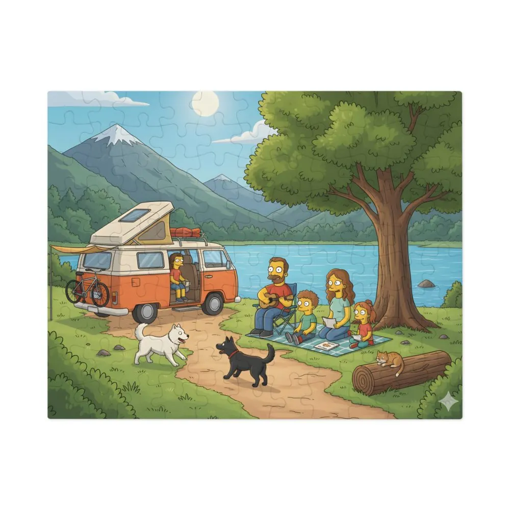 3777225733092263930_2048.jpeg Jigsaw Puzzle with Tin — Scenic Campervan Lake